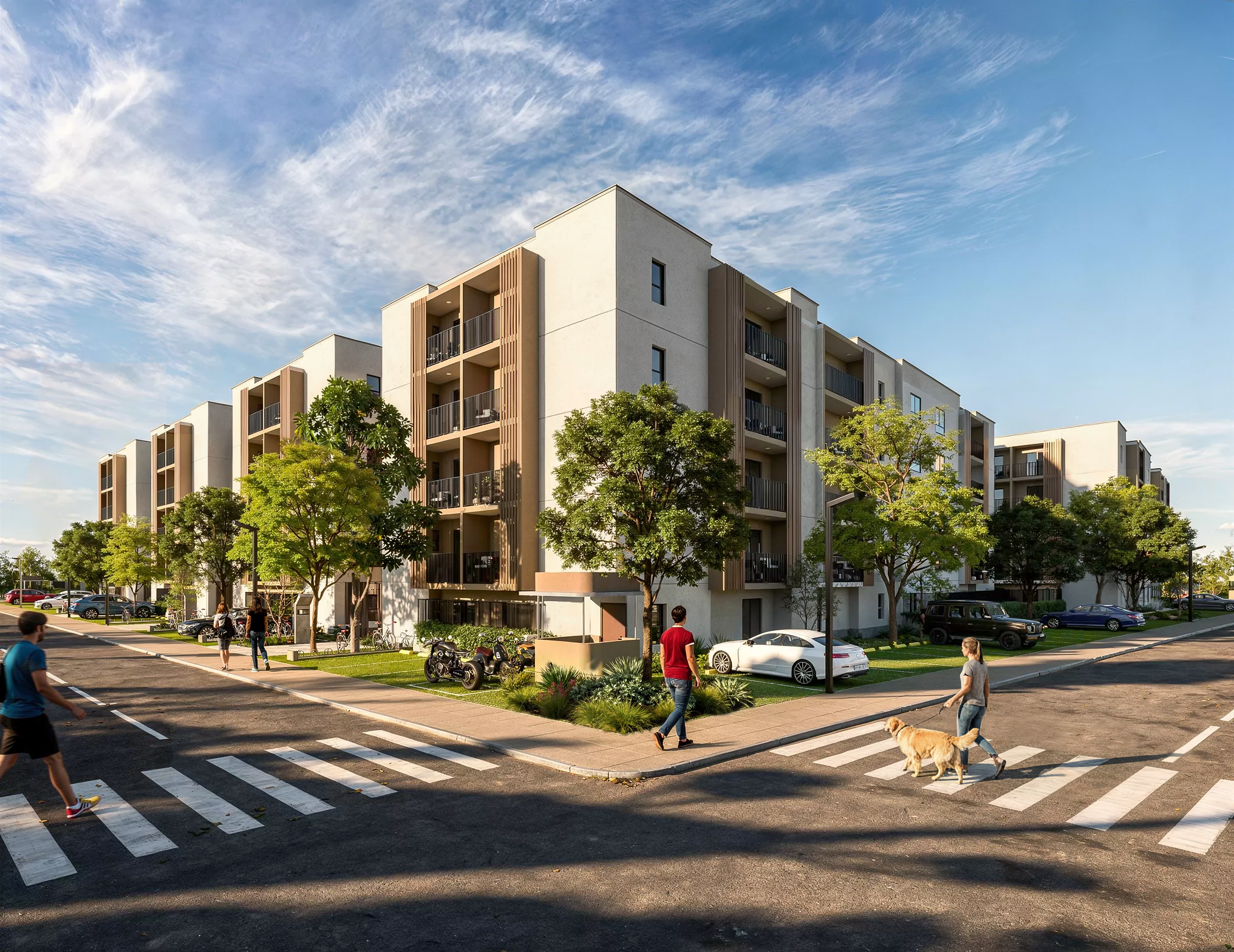 Fachada principal Distrito Bakum